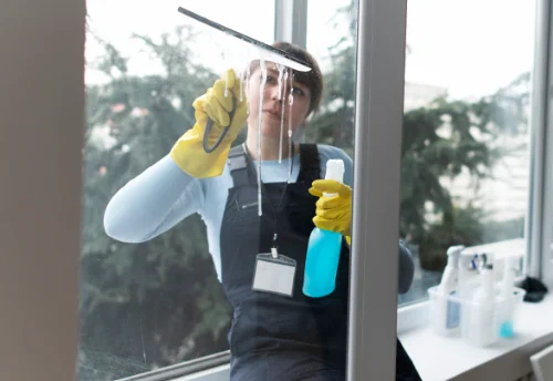 Nettoyage de vitres intérieures et extérieures à Cézan
